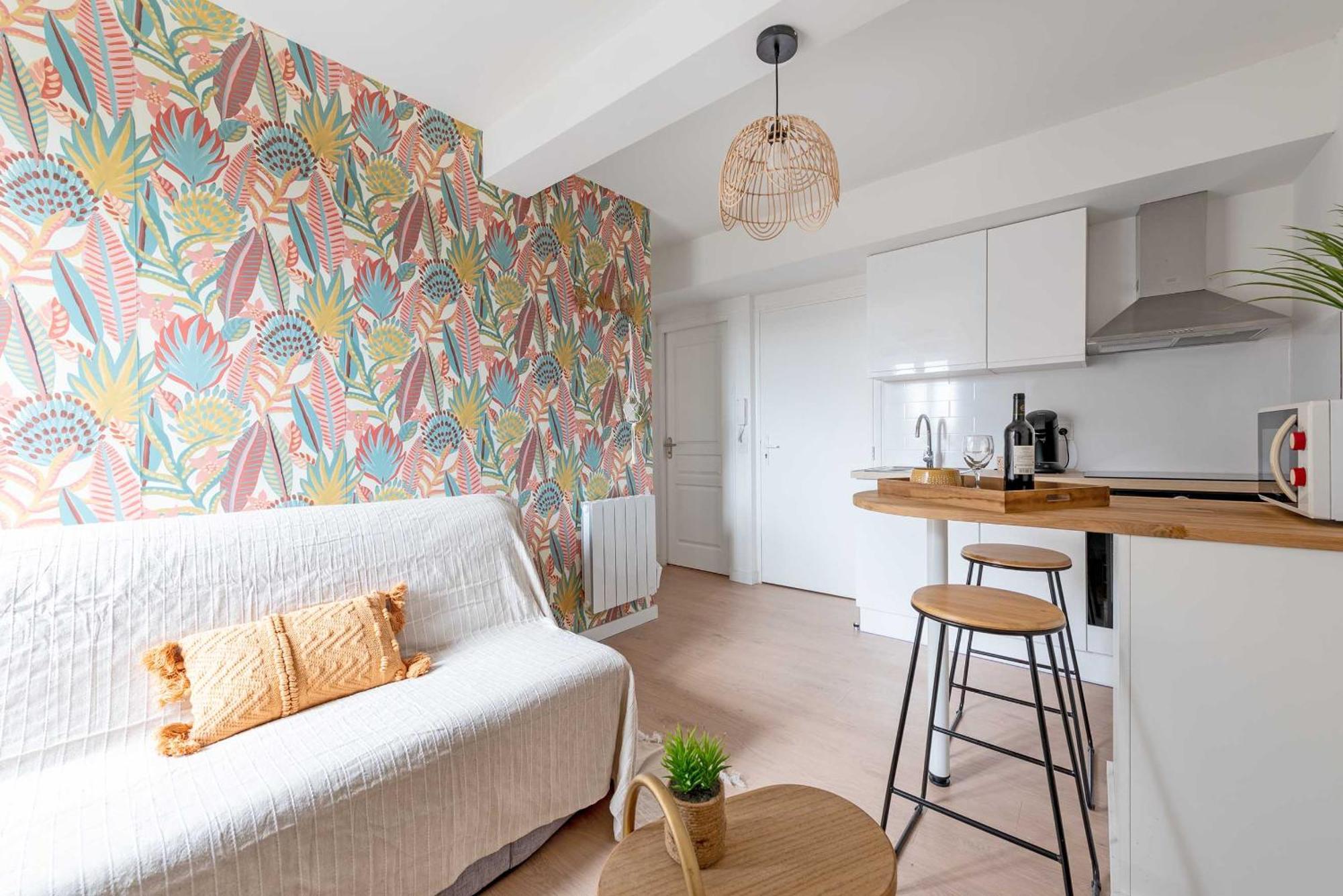 Le Tropical : T2 Renove Ambiance Cosy Et Coloree Mazamet Exteriér fotografie