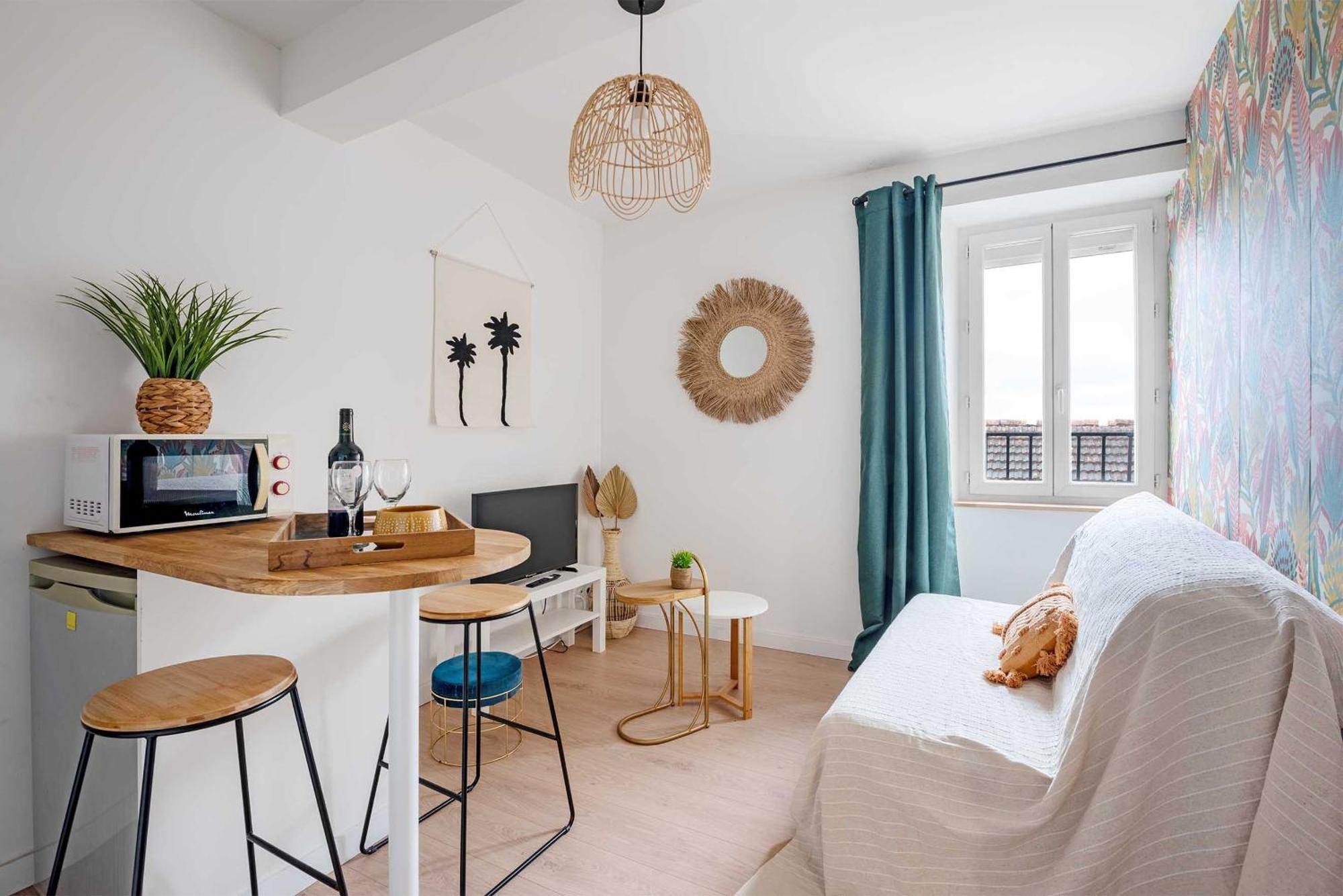 Le Tropical : T2 Renove Ambiance Cosy Et Coloree Mazamet Exteriér fotografie